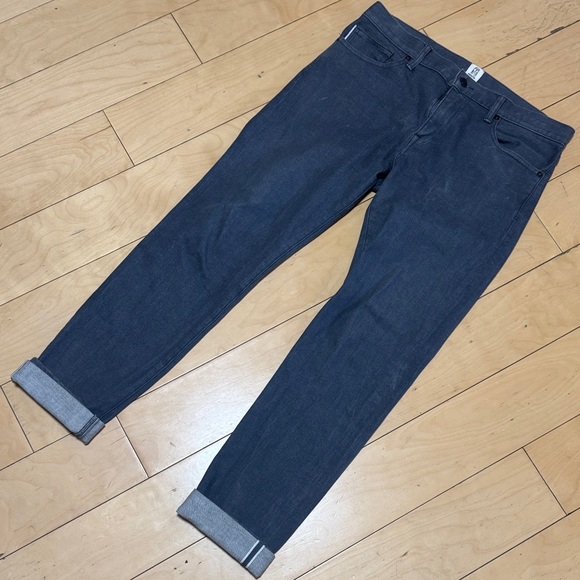 Hiroshi Kato Pen Slim selvedge jeans grey raw 33 - Picture 4 of 12